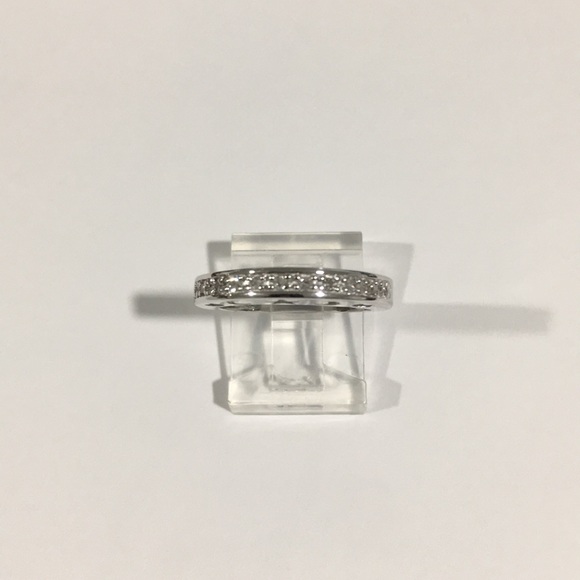 14k White Gold Diamond 💎 Wedding Band Ring 💍